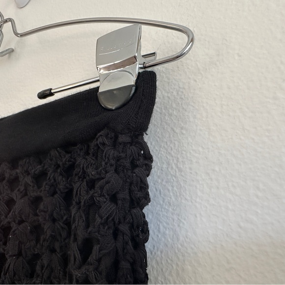 Vivienne Tam Crochet Black Knee-Length Skirt - Picture 2 of 6